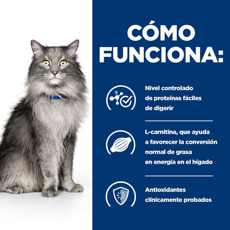 1.5 kg Hill's Prescription Diet Liver Care l/d Pollo pienso para gatos, , large Imagen numero 3